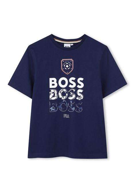 T-shirt con logo HUGO BOSS KIDS | J5325384N